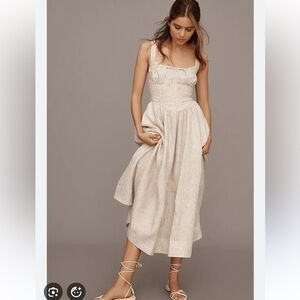EUC Reformation Balia Linen Dress